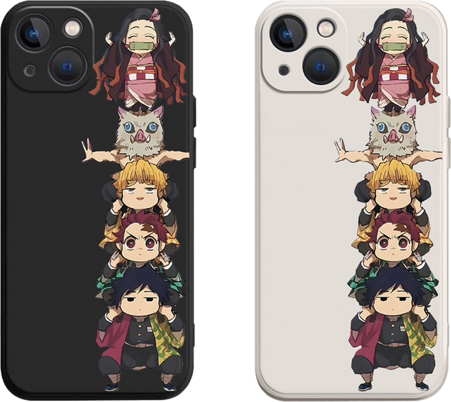 귀멸의 칼날은 높이 쌓기를 좋아한다 실리콘 케이스