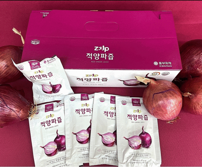 무안 자색 양파즙 국내산 100% 100ml, 1개