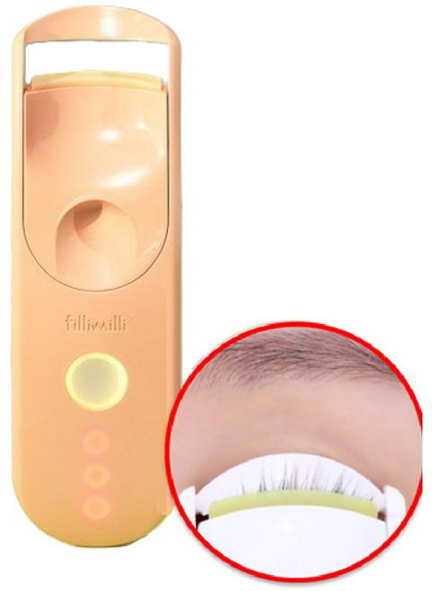 필리밀리 히팅 뷰러 충전타입 (2세대), 1개