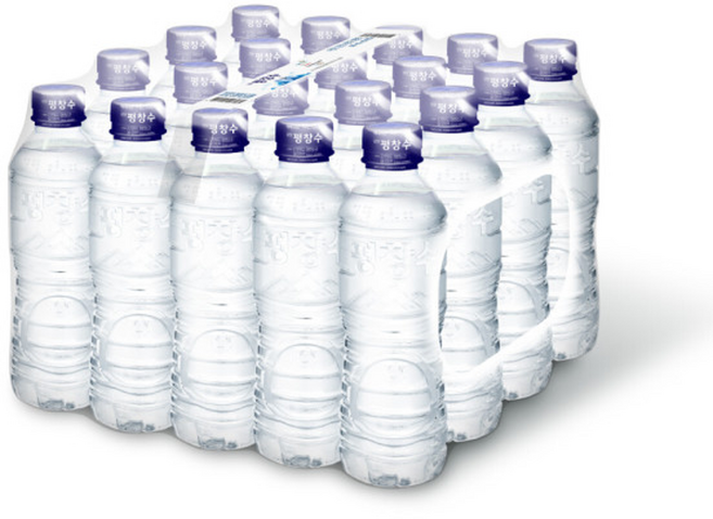 생수전문배송 강원평창수500ml 무라벨 20병 (유라벨/무라벨 랜덤발송), 20개, 500ml