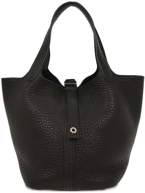 에르메스 중고 2008 피코탄 18 락 그레인 레더 숄더 백 18팩