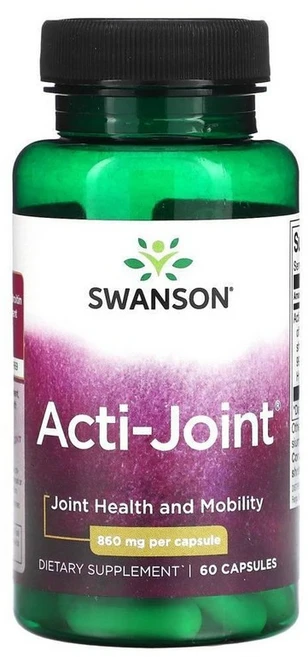 스완슨 액티-조인트 860mg 캡슐 60정, 1개 - 쿠팡