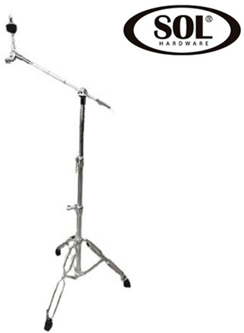 SOL 붐 T자 심벌 3단 스탠드 JB-B-3S (일자형 T자형 겸용), 1개