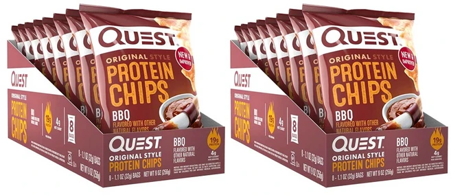 퀘스트뉴트리션 오리지널 스타일 프로틴 칩, 32g, 16개 - 쿠팡
