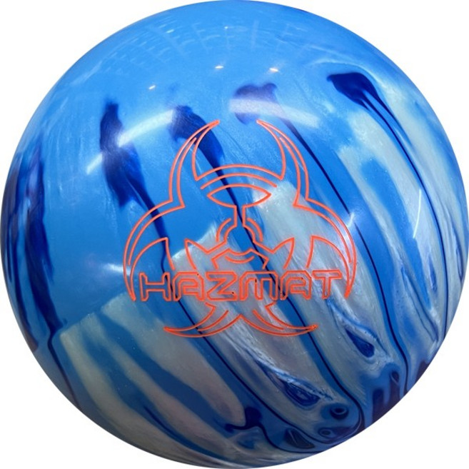 햄머 - 하즈맷 펄 볼링공 볼링볼 소프트볼 훅볼 볼링용품, 1개, 블루/화이트/코발트