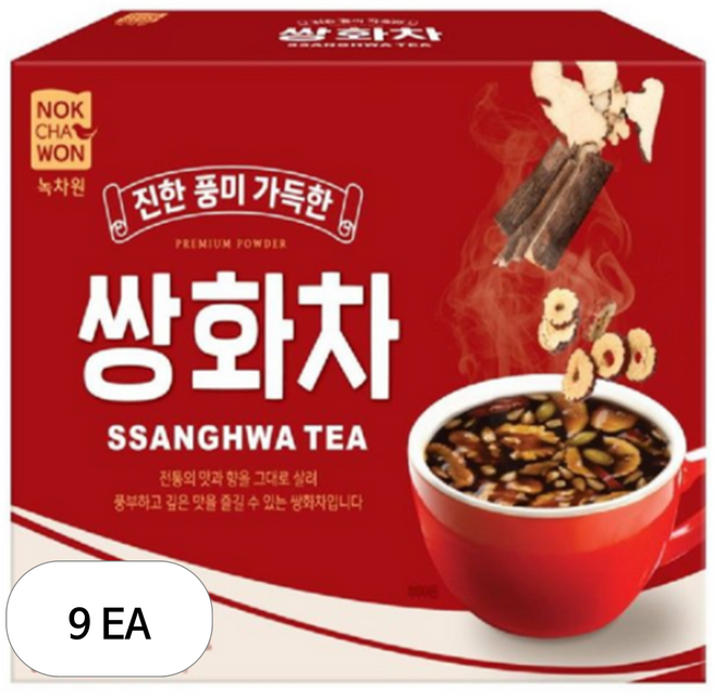 녹차원 쌍화차, 15g, 30개입, 9개