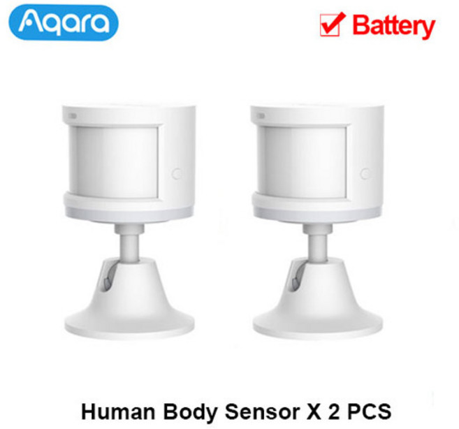 Aqara 모션 센서 스마트 인체 센서 신체 운동 ZigBee 모션 무선 연결 Xiaomi mijia Mi home 용 스마트 홈, [14] 2pcs body sensor