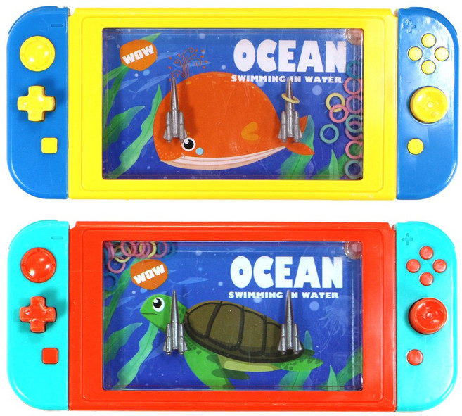 오션 워터 게임 휴대용 어린이 유치원 사은 판촉 선물 학원 체육관 교회 성경학교, 1개