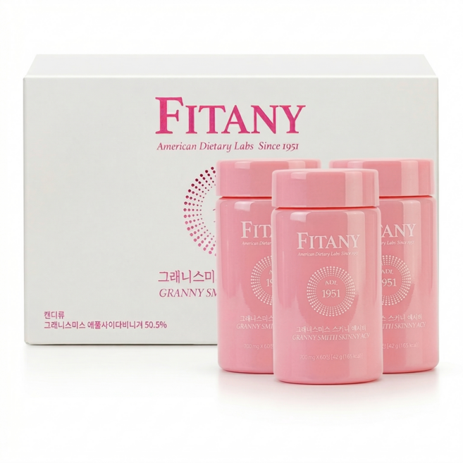 [FITANY] 피타니 그래니스미스 스키니 애사비 정제, 42g, 3개