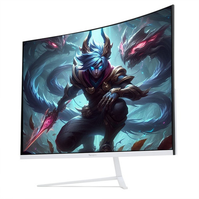 3위 - (비트엠) Newsync P320FC 커브드 100 울트라슬림 화이트, 81cm