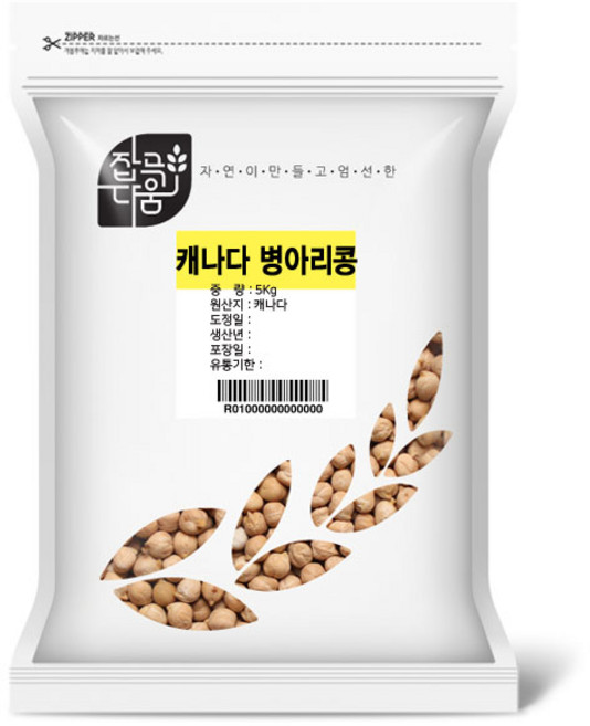 잡곡다움 수입 병아리콩, 5kg, 1개