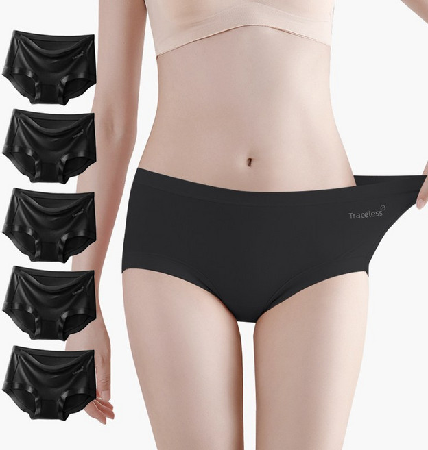 허블리 여성 매일편한 고탄력 노라인 모달 팬티 5종세트