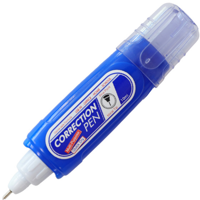 모닝글로리 사무용 수정펜, 10ml, 2개