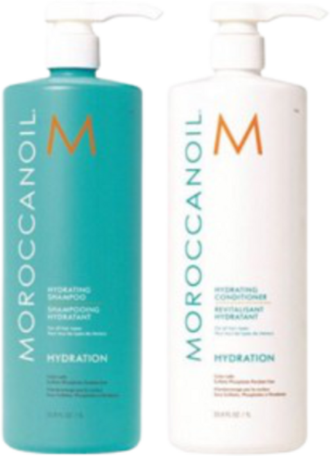 모로칸오일 리페어 샴푸 + 컨디셔너 1L, 1세트