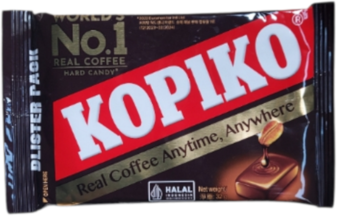 [마요라]코피코 커피맛 캔디 블러스터팩, 32g, 96개