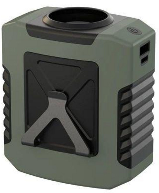 허리에차는선풍기 옷속 에어컨 허리에 충전식 입는 냉각벨트 군그린, 올리브그린외장형허리선풍기책상용조명충전기, 8000mAh