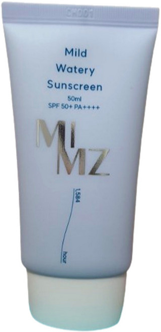 [정품] MIMZ 밈즈 마일드 워터리 썬스크린/저자극 수분 선크림, 3개, 50ml