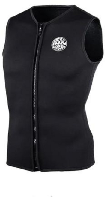 다이빙 웻 슈트 3MM 프리 및 남성용 조끼 스킨스쿠버 드라이 민소매 수영 철인종 보드 래쉬가드 카이트 스쿠버 여성 스키 남성 기타 스노쿨링 네오프렌 웨이크 탑 잠수복 상의 스킨, 2) 1110 블랙스완 - M