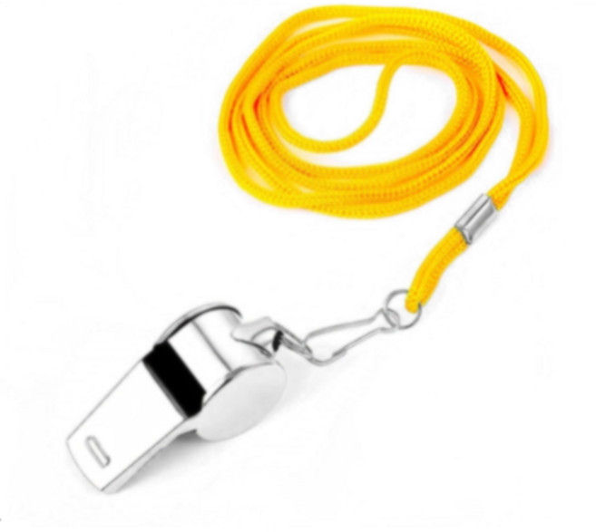 다용도 호루라기 심판 체육 시합 대회 응원 도구, 1개