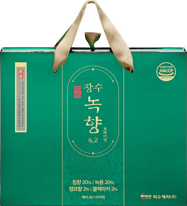 익수제약 장수녹향 침향환 정품, 1박스, 126g