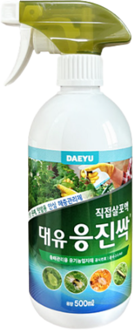 대성식물 친환경농약 대유 응진싹 해충살충제 500ml, 1개