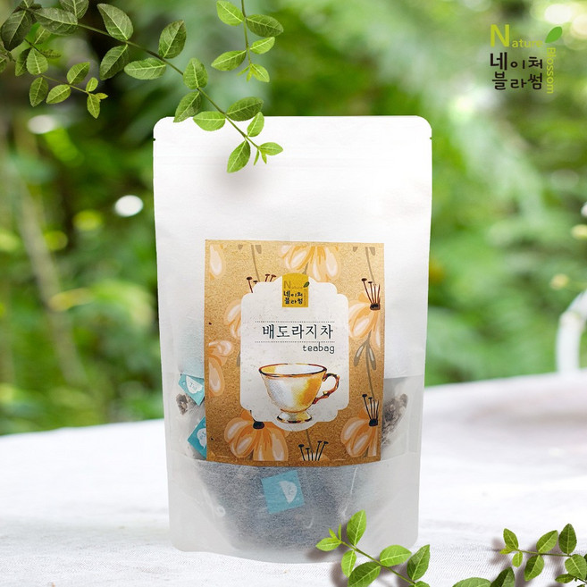 국산 배 도라지차 삼각티백 50개입, 1개, 1g