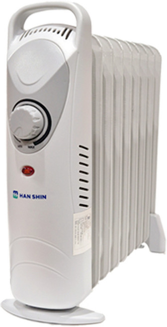 2025년 신형 무소음 무연 한신 미니 9핀 라디에이터 HST-1000W (2~3평형), 미니 9핀 HST-1000W