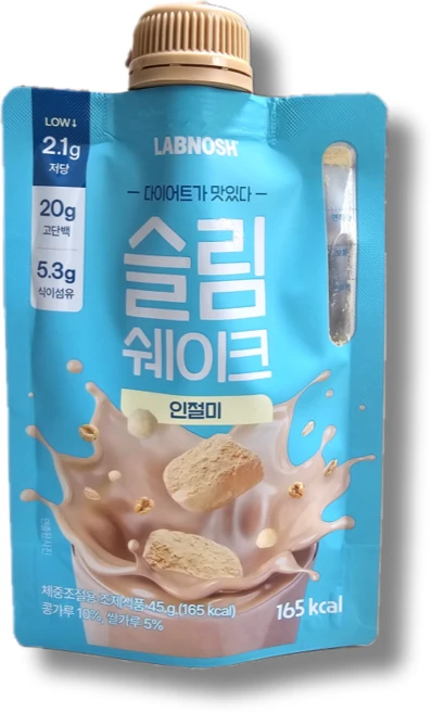 랩노쉬 슬림쉐이크 인절미, 45g, 14개 - 쿠팡