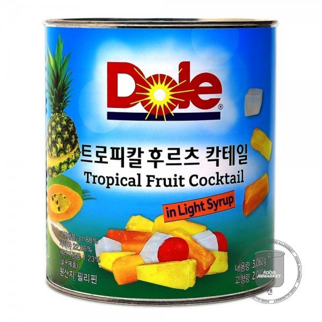 돌 트로피칼 후르츠칵테일, 3.062kg, 1개