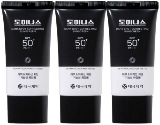도미나스 선크림 기미 태극제약 다크스팟 커렉팅 30ml 3개