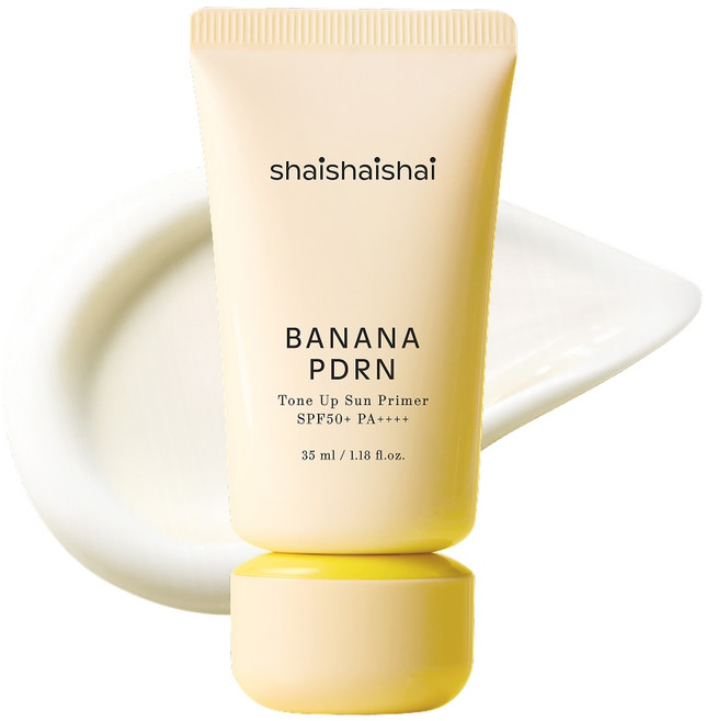 [본사 직영] 샤이샤이샤이 바나나 PDRN 톤업 선 프라이머35ml SPF50+ PA++++, 1개, 35ml