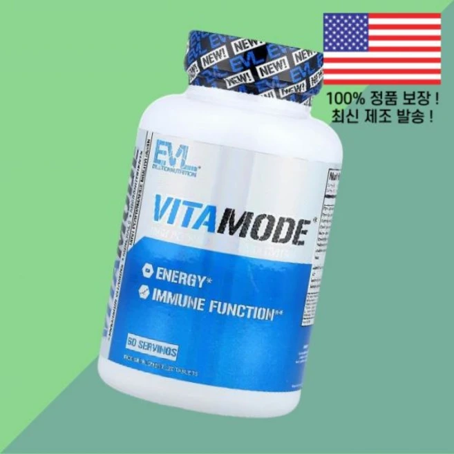 에블루션 뉴트리션 비타모드 120정 EVL VitaMode 120 Tablets - 쿠팡