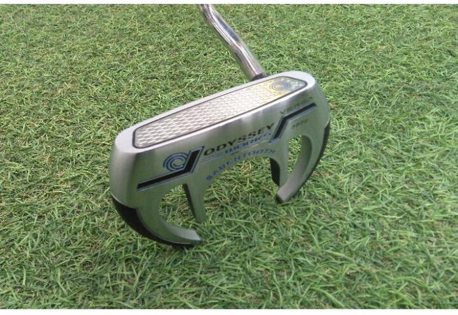 오딧세이 왼손 WHITE HOT VERSA TWELVE 34인치 퍼터, 단일 제품, free