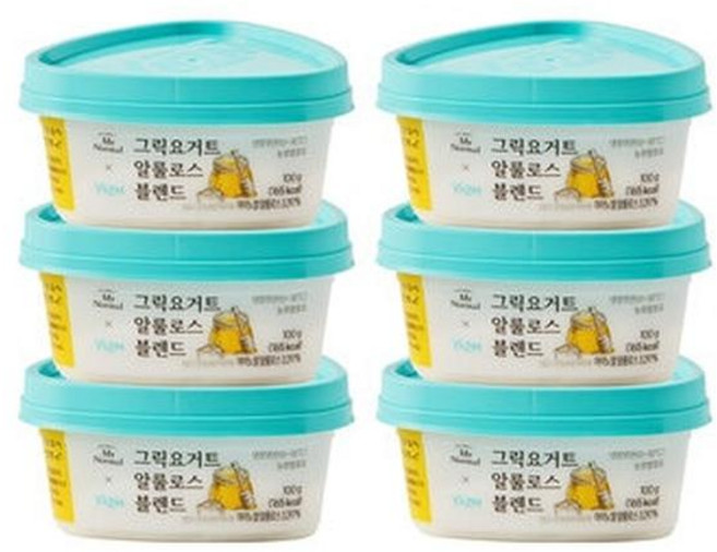 요즘그릭요거트알룰로스100g x 6, 100g, 1개