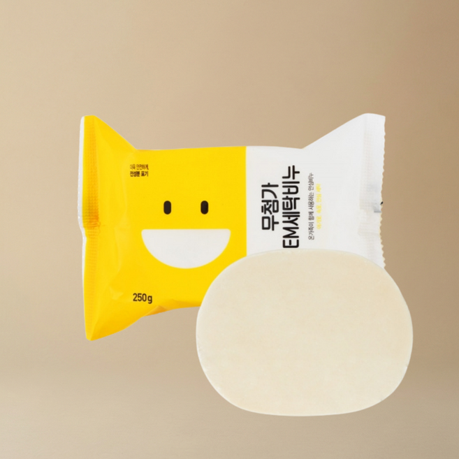 강청 칭찬해 주방 비누 250g 무첨가 설거지 설겆이 천연 EM 이강산닷컴, 1개