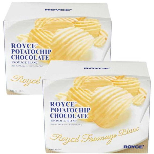 ROYCE 감자칩 초콜릿 화이트치즈 190g 2개, 1세트