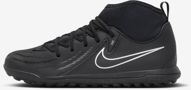 나이키 주니어 팬텀 루나 2 클럽 하이탑 TF 블랙