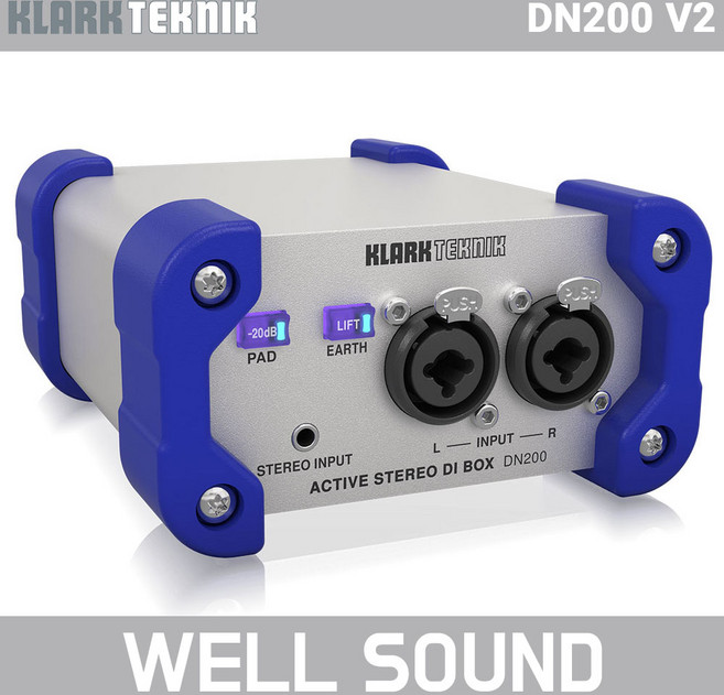 클락테크닉 DN200 V2 스테레오 액티브 다이렉트 박스, 혼합색상