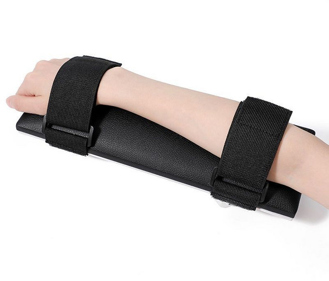 上肢康復滑輪訓練滑板車 手部鍛煉器, 1個, 上肢康復滑輪 黑色