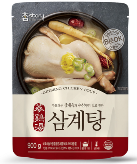 참스토리 삼계탕 900g, 10개