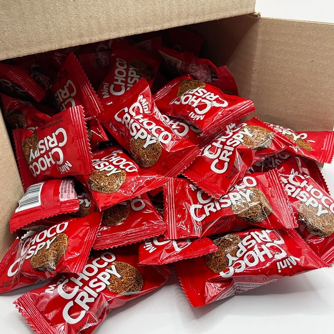 니코 미니 초코 크리스피 오트밀 미니바이트 대용량 과자 간식 x 70봉, 1개 - 쿠팡