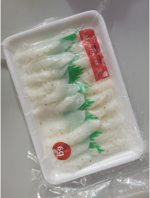 [미쓰리푸드마켓]초밥용 솔방울한치 120g(6gx20매), 2개, 120g