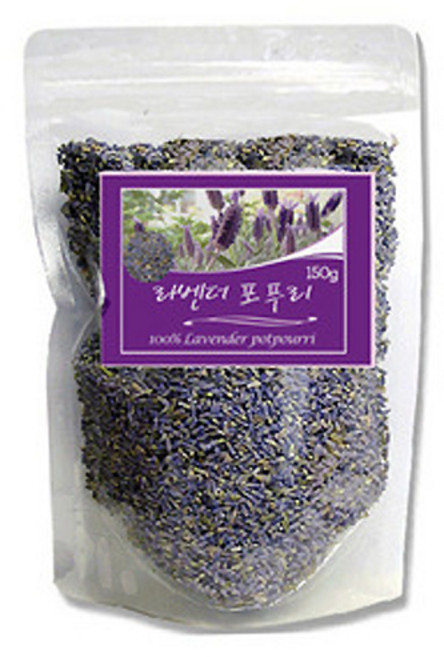 라벤더포푸리 라벤다꽃 라벤다향낭 향주머니 DIY, 라벤더150g