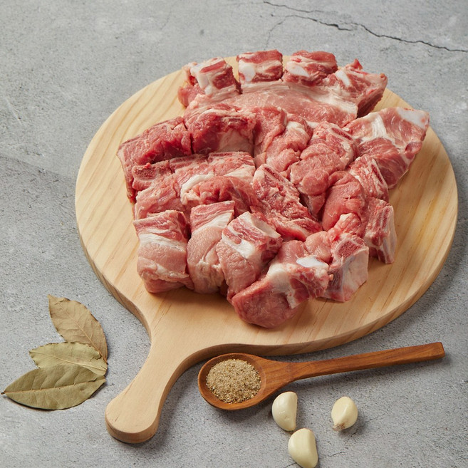 한돈 냉장 생갈비 구이/찜 1kg, 1개