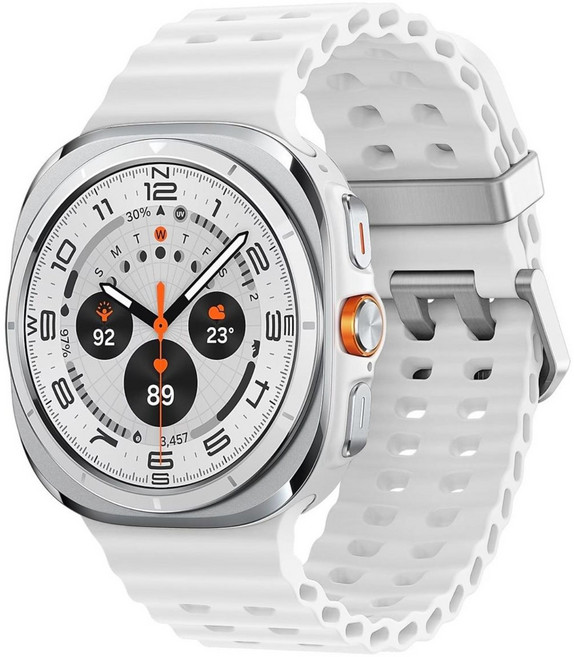 갤럭시워치 호환 7 6 5 4 울트라1/2 스포츠 스트랩 마린 밴드, 화이트