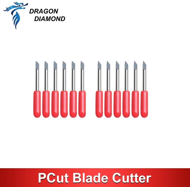 PCut 블레이드 플러스용 플로터 비닐 커터 부드러운 밀링 조각 도구 30 45 1 개 홀더, 1개, 10. 45 And 60 Blade