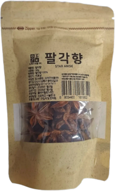 오케이식품 가정용 팔각향 30g 팔각회향 팔각따료, 2개