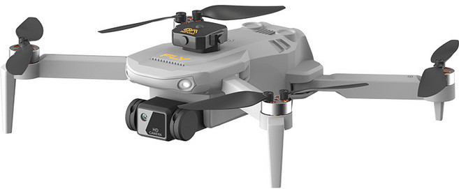 ANYOU 8K 해상도 접이식 GPS 회항 상향 고화질 촬영 충전씩 리모콘 가진 드론, 1, 그레이