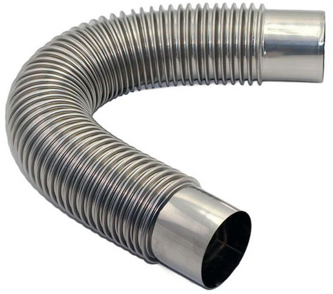 스텐 연통 주름관 보일러 덕트 배기관 후드 호스 배관 난로 자재, 1개