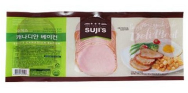 [CO(가공식품(냉장식품))]수지스 캐나디안베이컨 240G X 3 (용량변경)